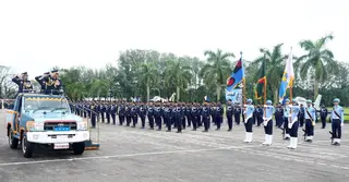 বাংলাদেশ বিমান বাহিনী ঘাঁটি জহুরুল হকের বার্ষিক পরিদর্শন অনুষ্ঠিত